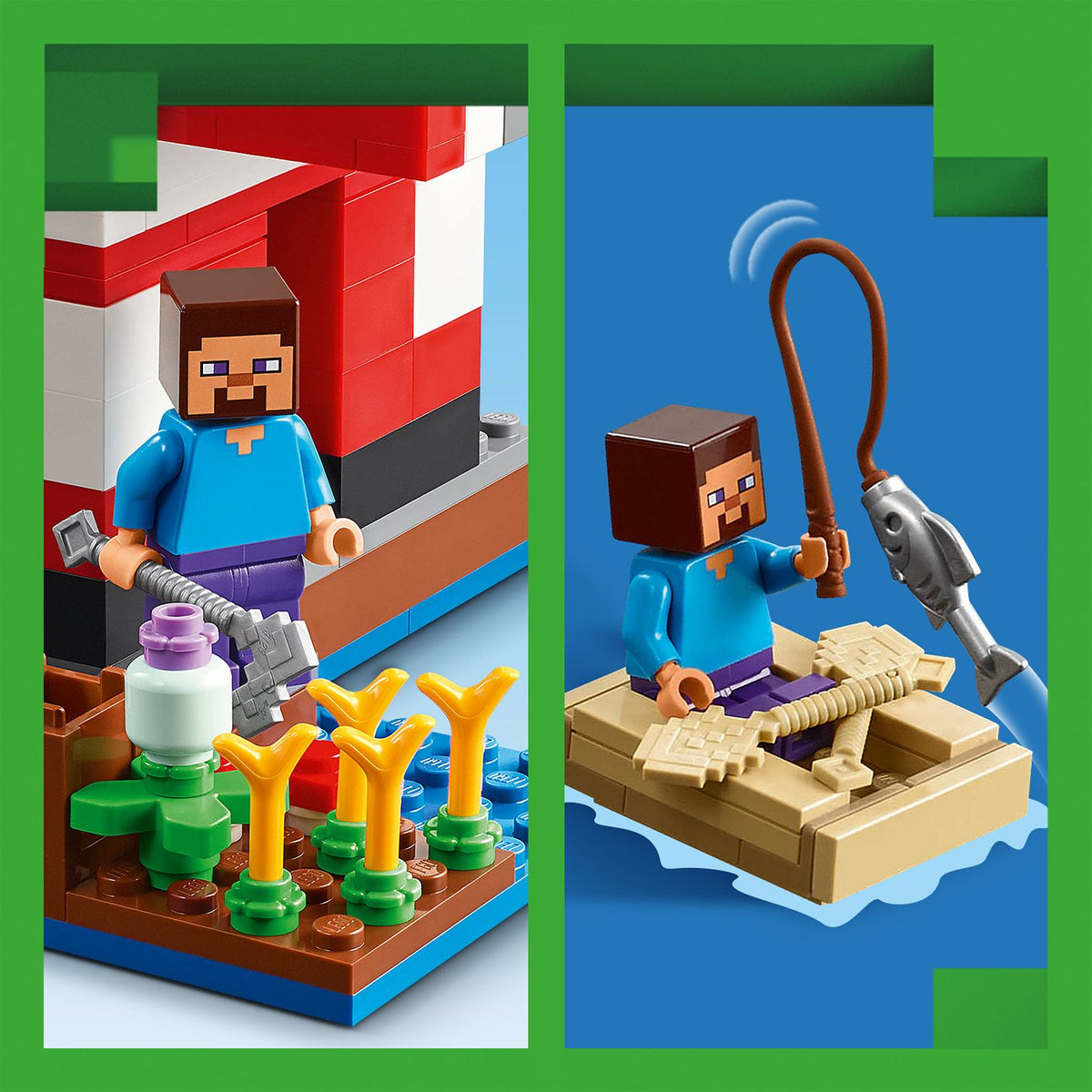 LEGO? Minecraft? The Mooshroom House