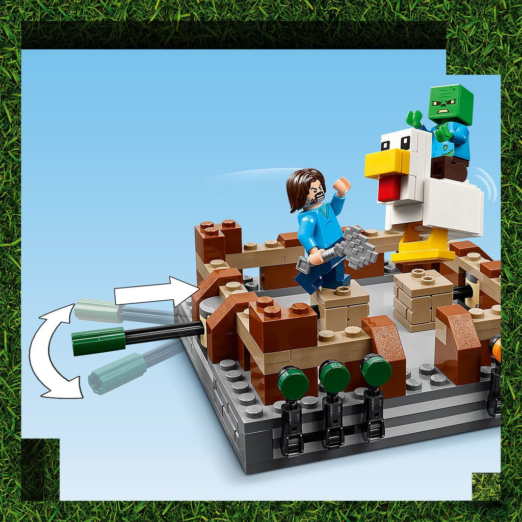 LEGO? Minecraft? Woodland Mansion Fighting Ring
