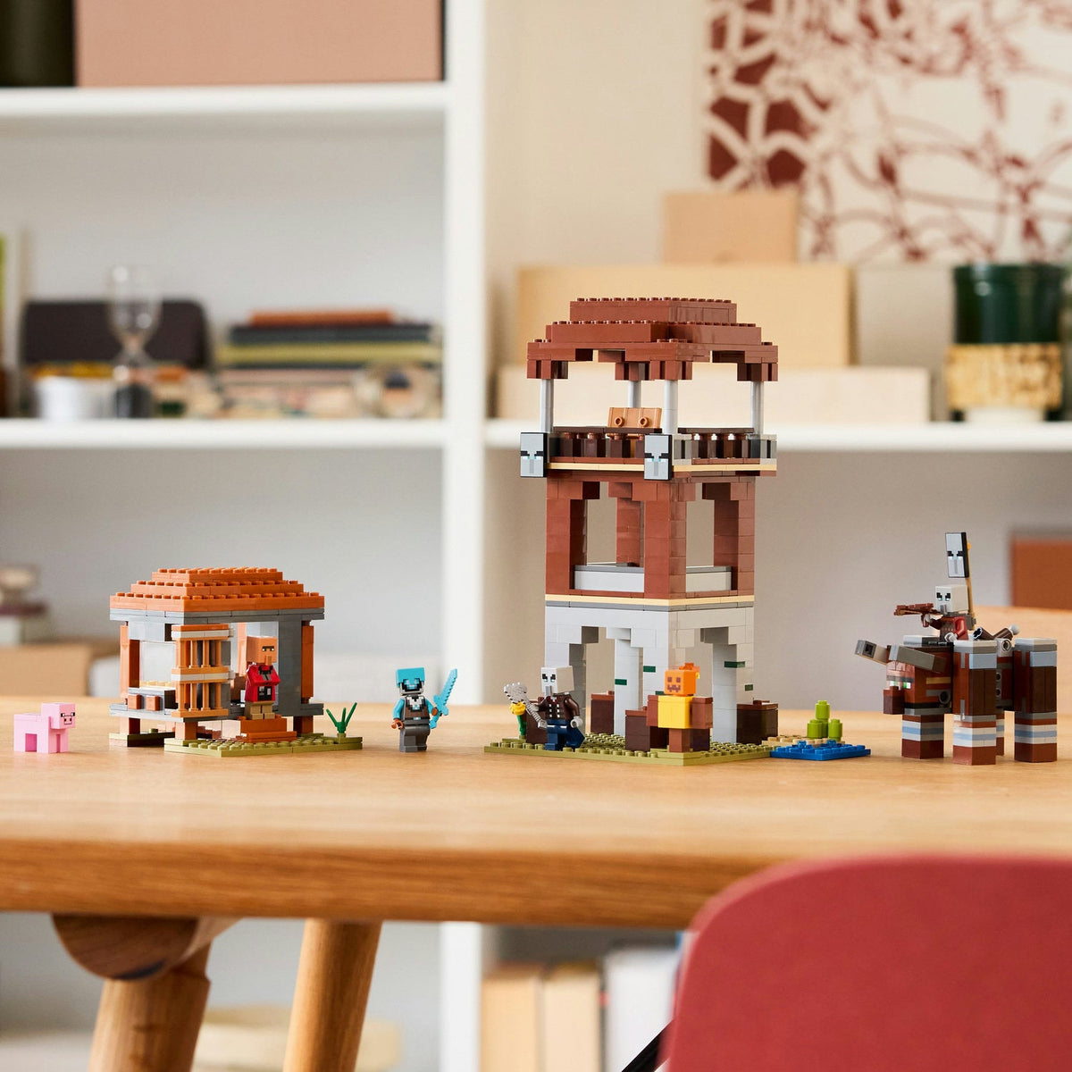 LEGO? Minecraft? The Pillager Outpost and Ravager