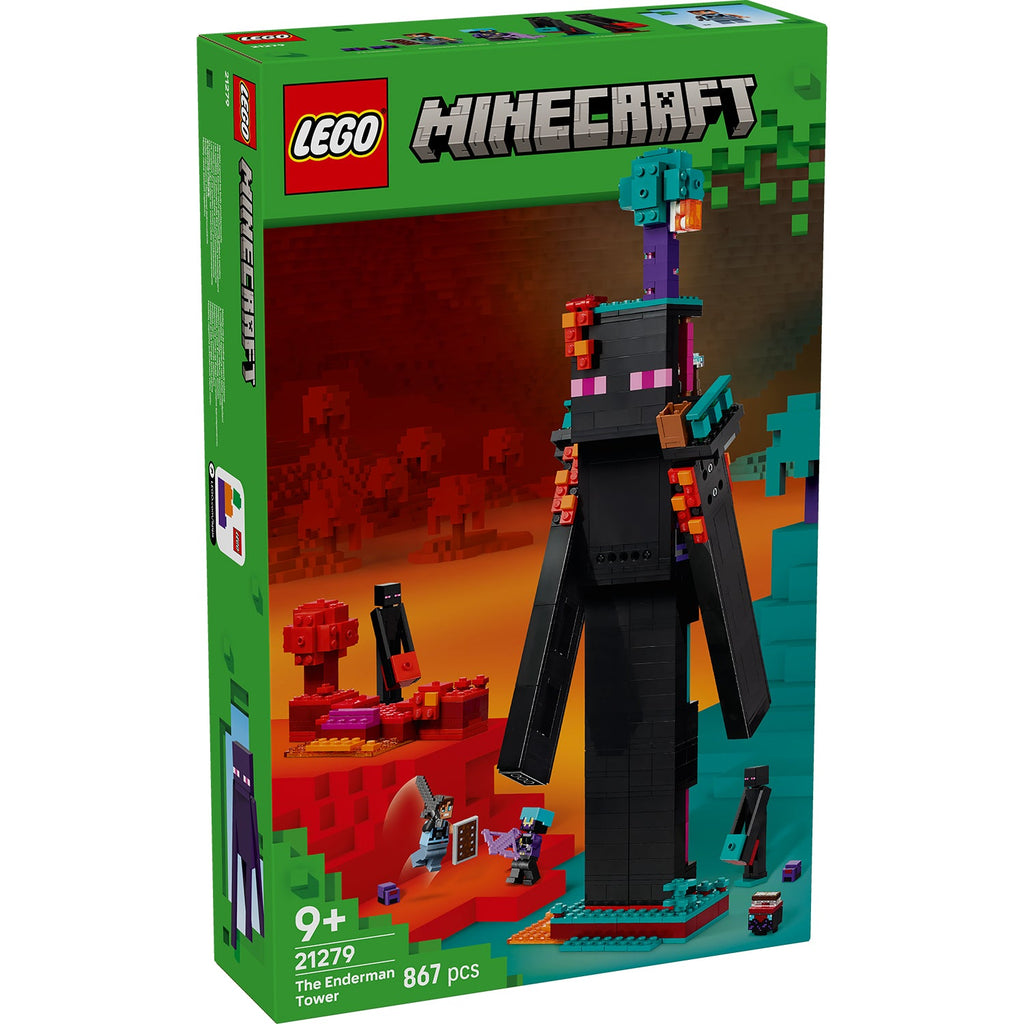 LEGO? Minecraft? The Enderman Tower