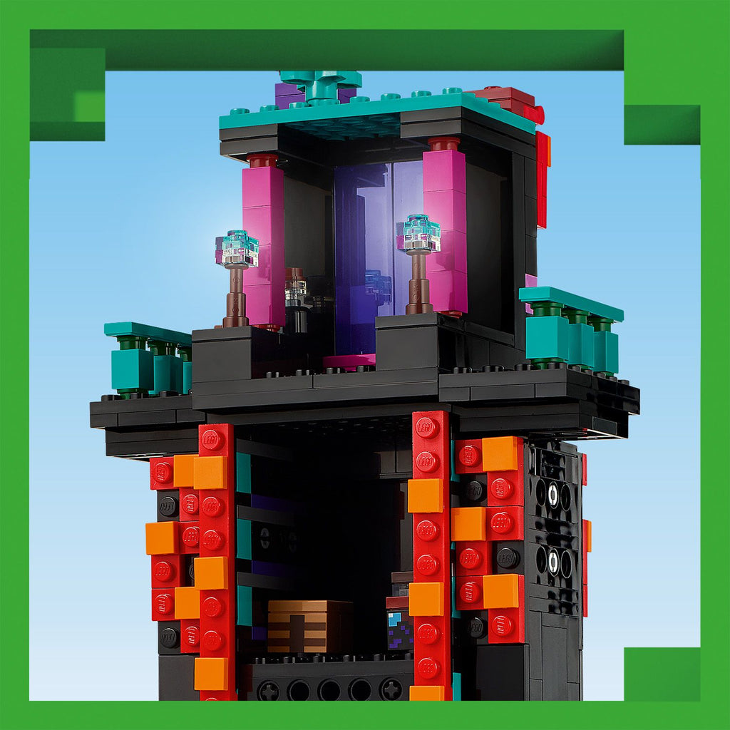 LEGO? Minecraft? The Enderman Tower