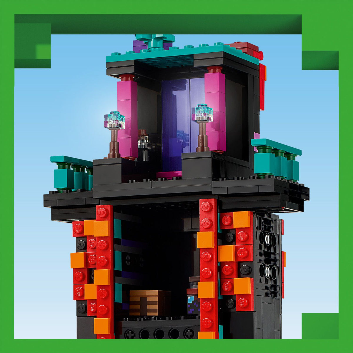 LEGO? Minecraft? The Enderman Tower