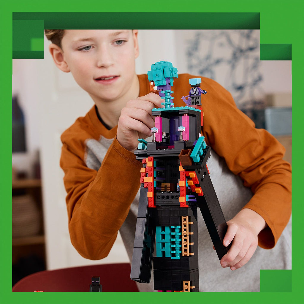 LEGO? Minecraft? The Enderman Tower