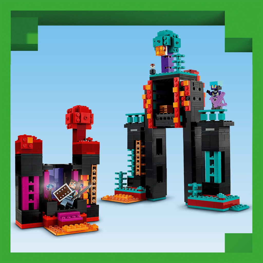 LEGO? Minecraft? The Enderman Tower