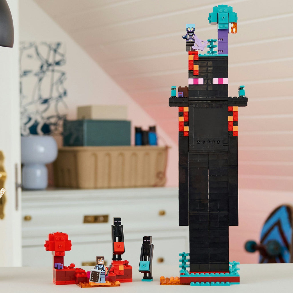 LEGO? Minecraft? The Enderman Tower