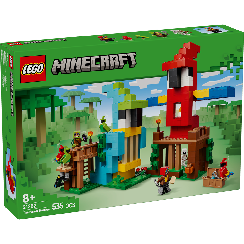 LEGO? Minecraft? The Parrot Houses