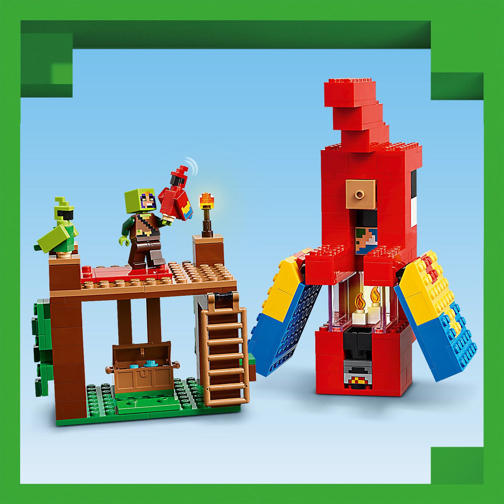 LEGO? Minecraft? The Parrot Houses
