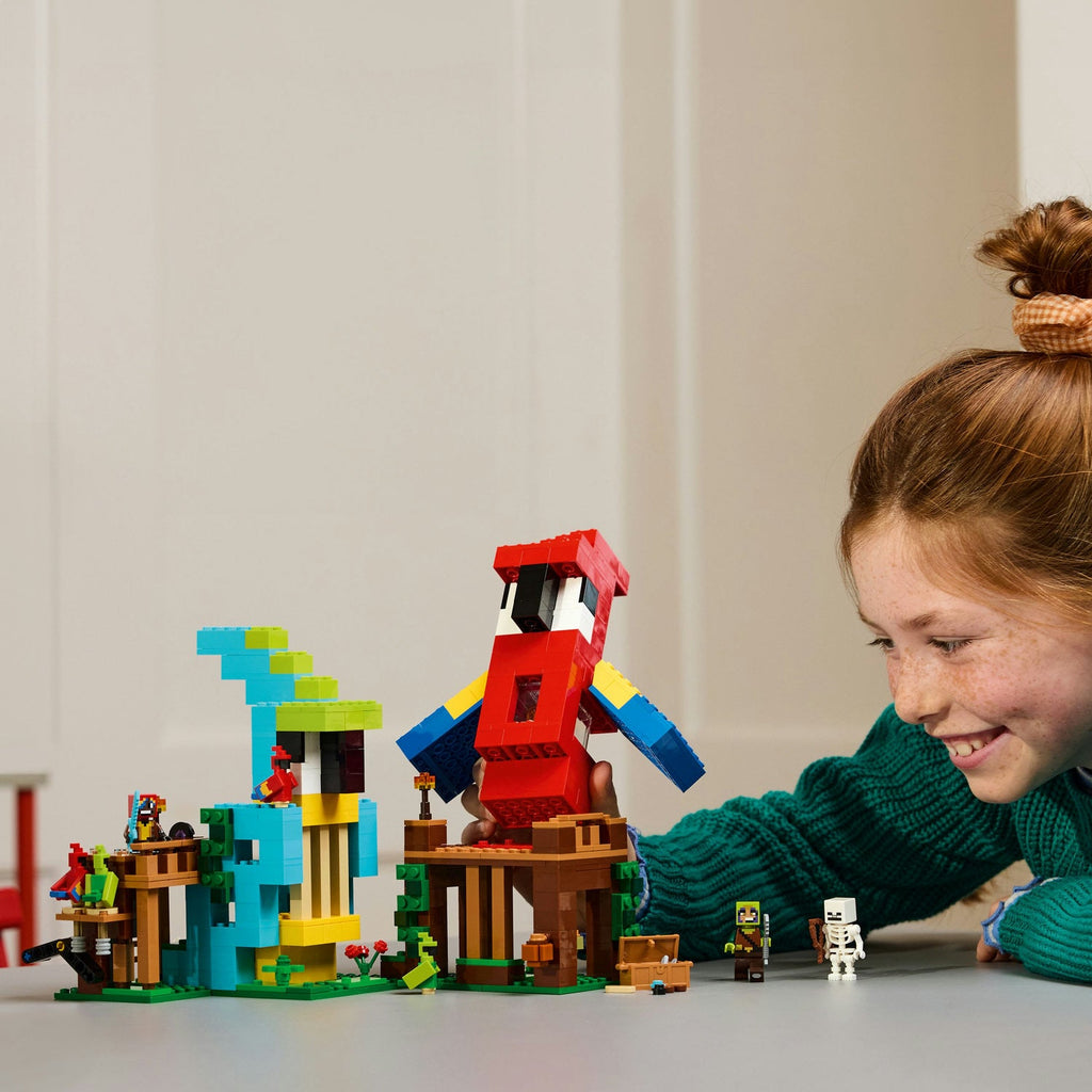 LEGO? Minecraft? The Parrot Houses