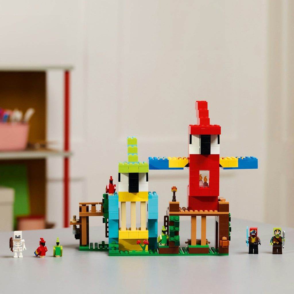 LEGO? Minecraft? The Parrot Houses