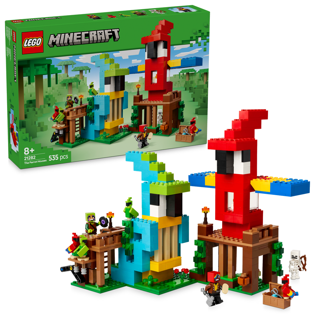 LEGO? Minecraft? The Parrot Houses
