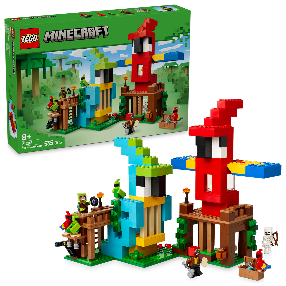 LEGO? Minecraft? The Parrot Houses