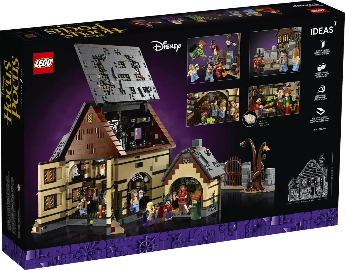 LEGO? Ideas Disney Hocus Pocus: The Sanderson Sisters' Cottage