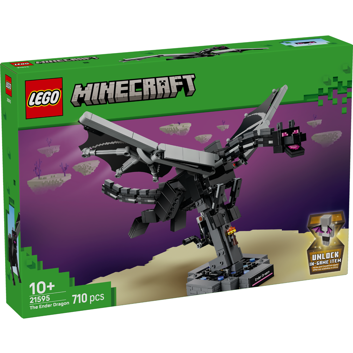 LEGO? Minecraft? The Ender Dragon