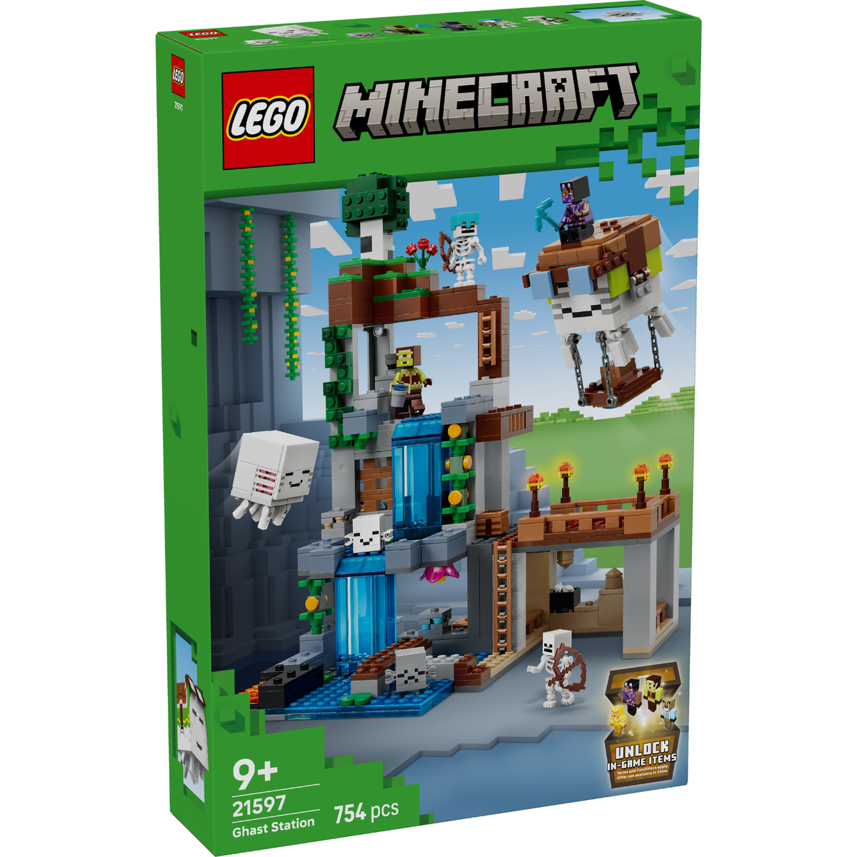 LEGO? Minecraft? Ghast Station