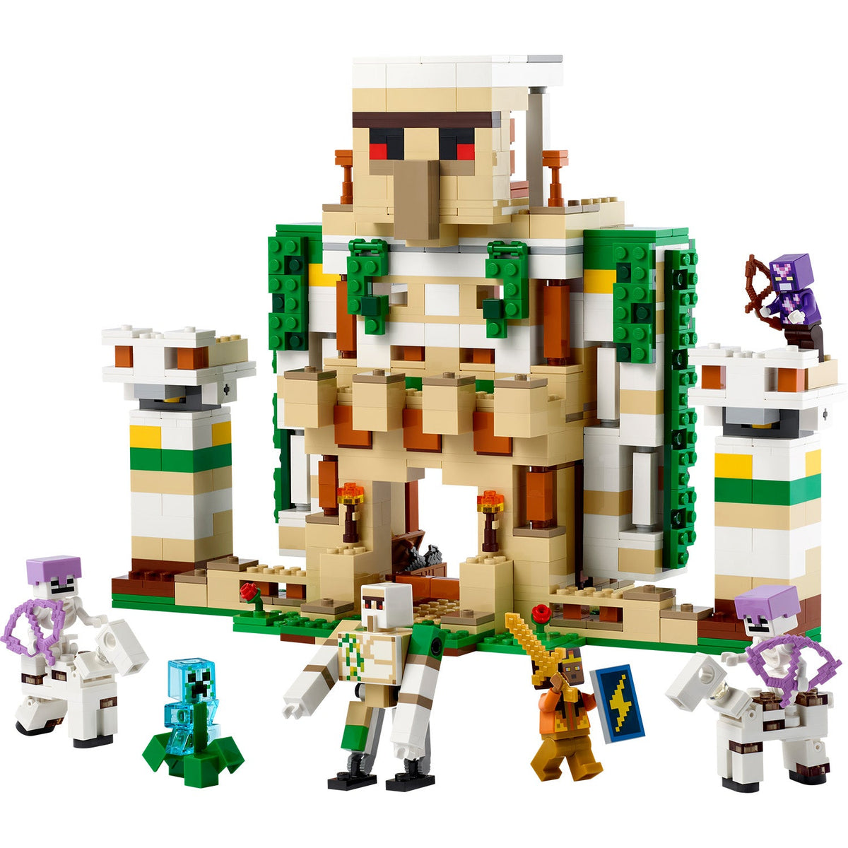 LEGO? Minecraft? The Iron Golem Fortress