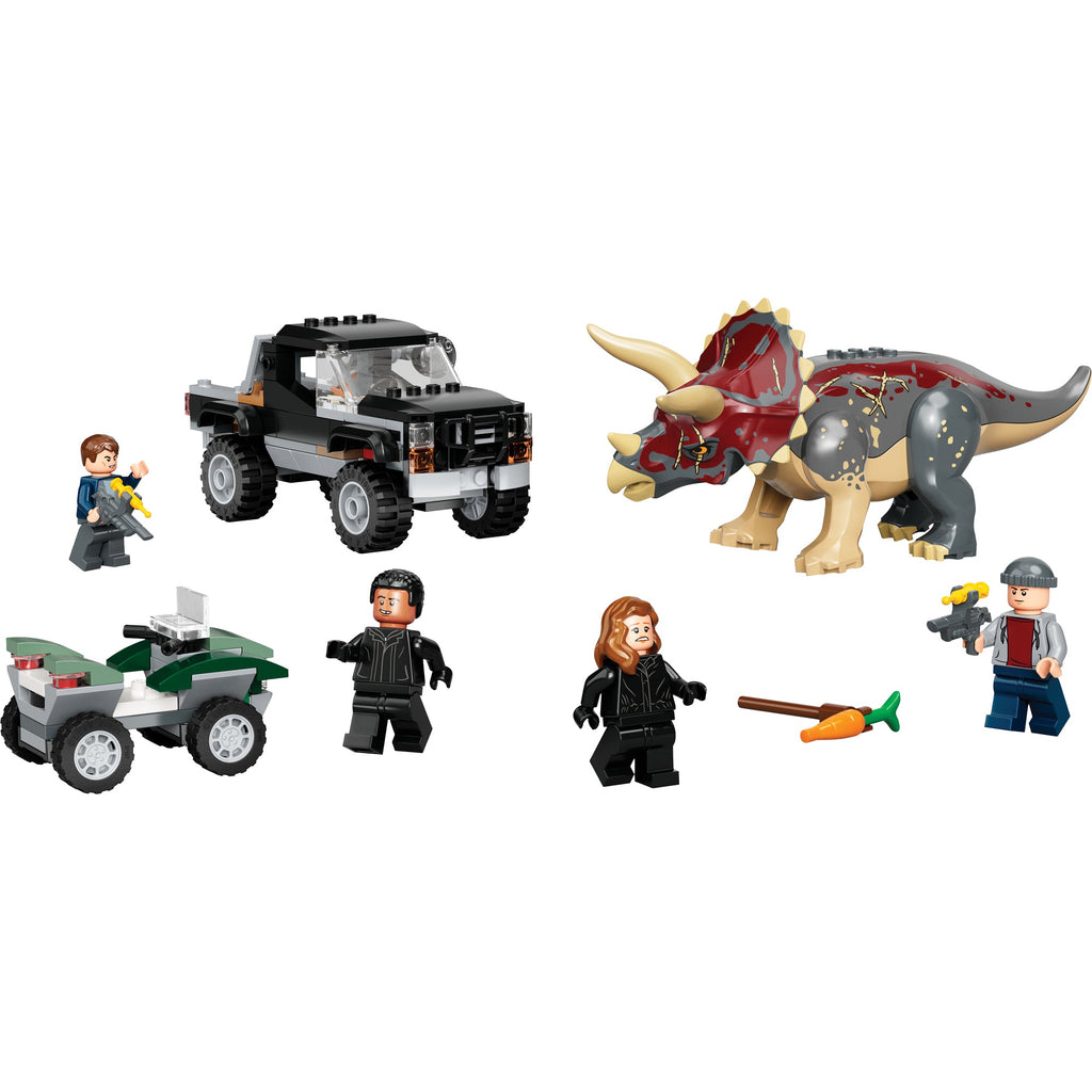 LEGO? Jurassic World Triceratops Pickup Truck Ambush