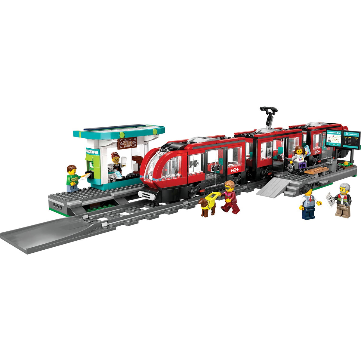 LEGO? City Downtown Tram and Station