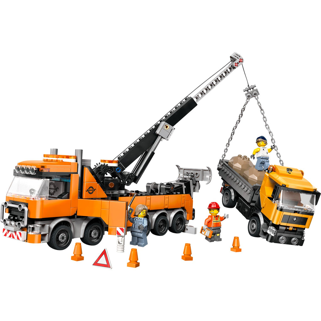 LEGO? City Heavy-Duty Recovery Tow Truck with Crane