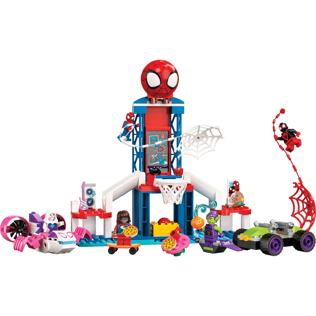 LEGO? Marvel Spidey And His Amazing Friends Spider-Man Webquarters Hangout