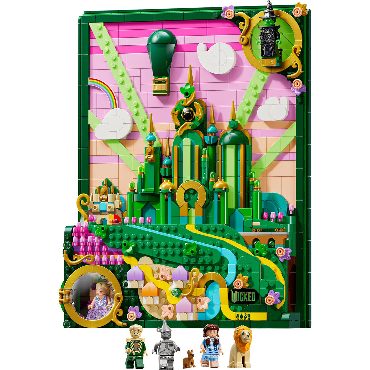 LEGO? Wicked Emerald City Wall Art
