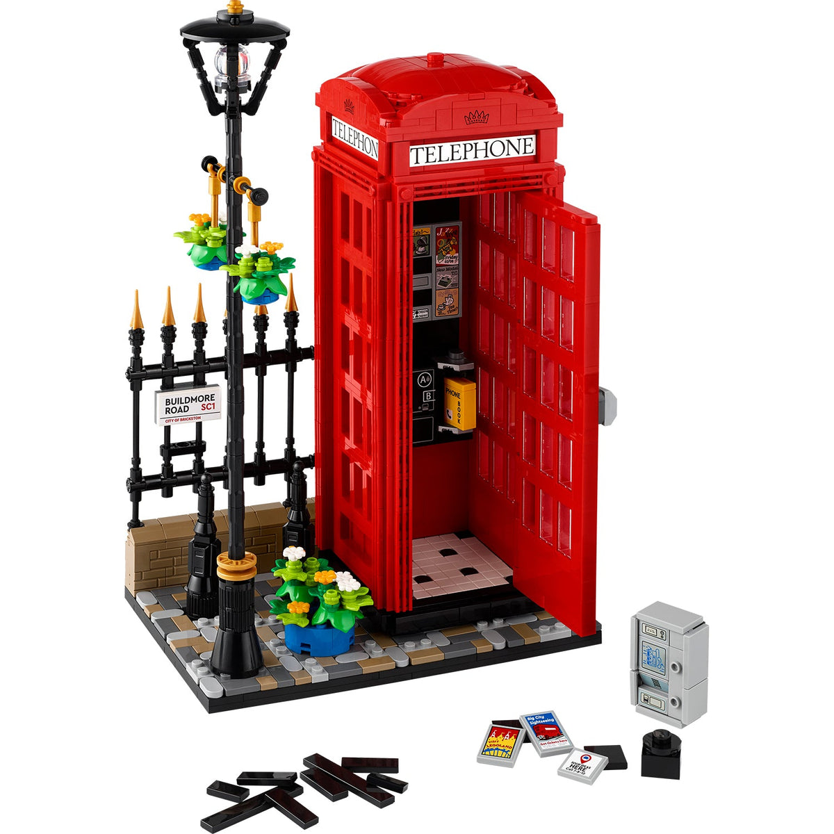 LEGO? Ideas Red London Telephone Box