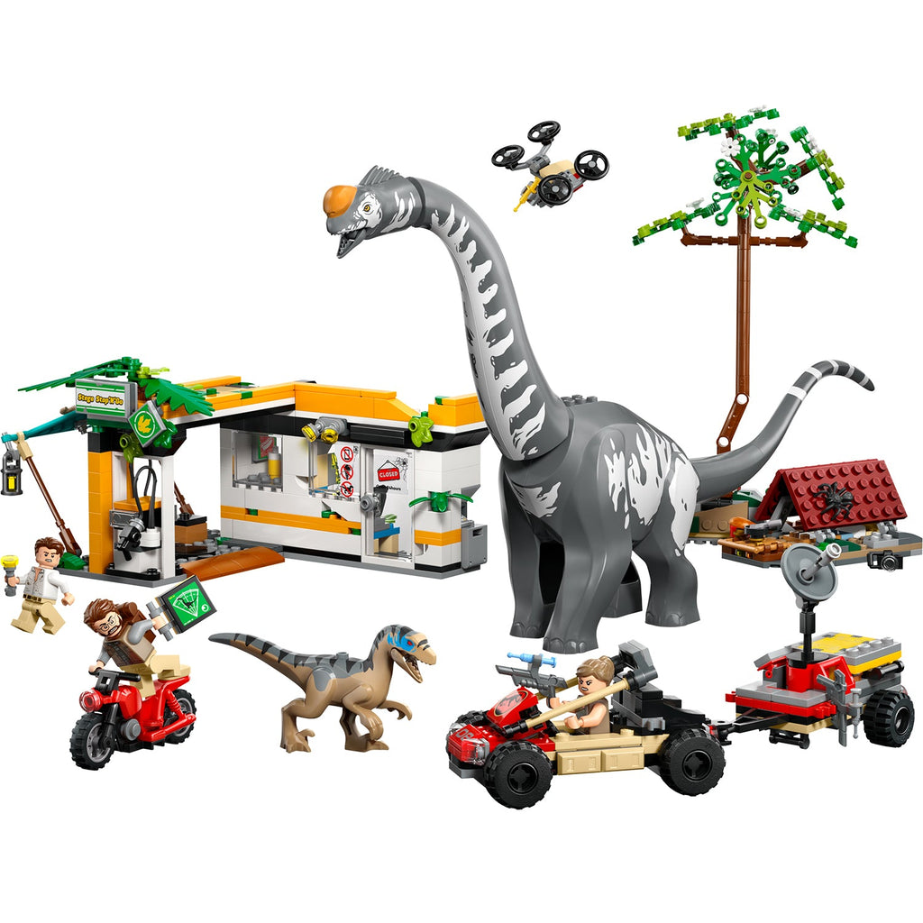 LEGO? Jurassic World Raptor & Titanosaurus Tracking Mission