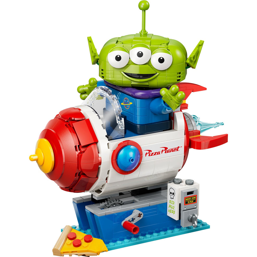 LEGO? | Disney and Pixar Toy Story Alien with Pizza Planet Rocket Ride