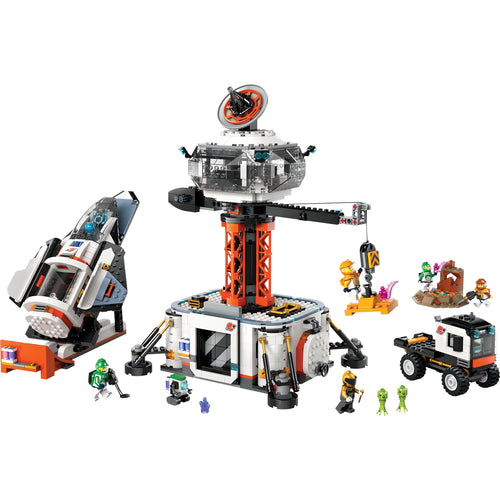 LEGO? City Space Base and Rocket Launchpad
