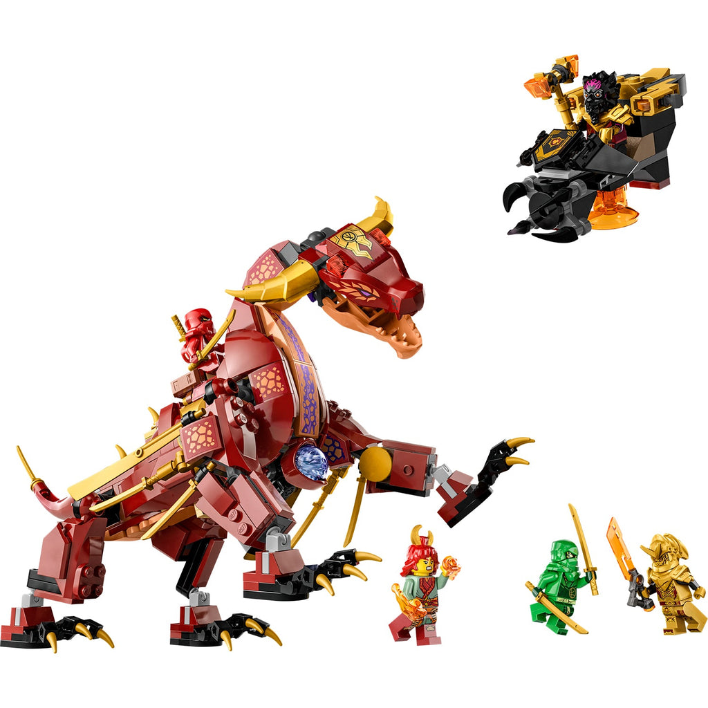 LEGO? NINJAGO? Heatwave Transforming Lava Dragon