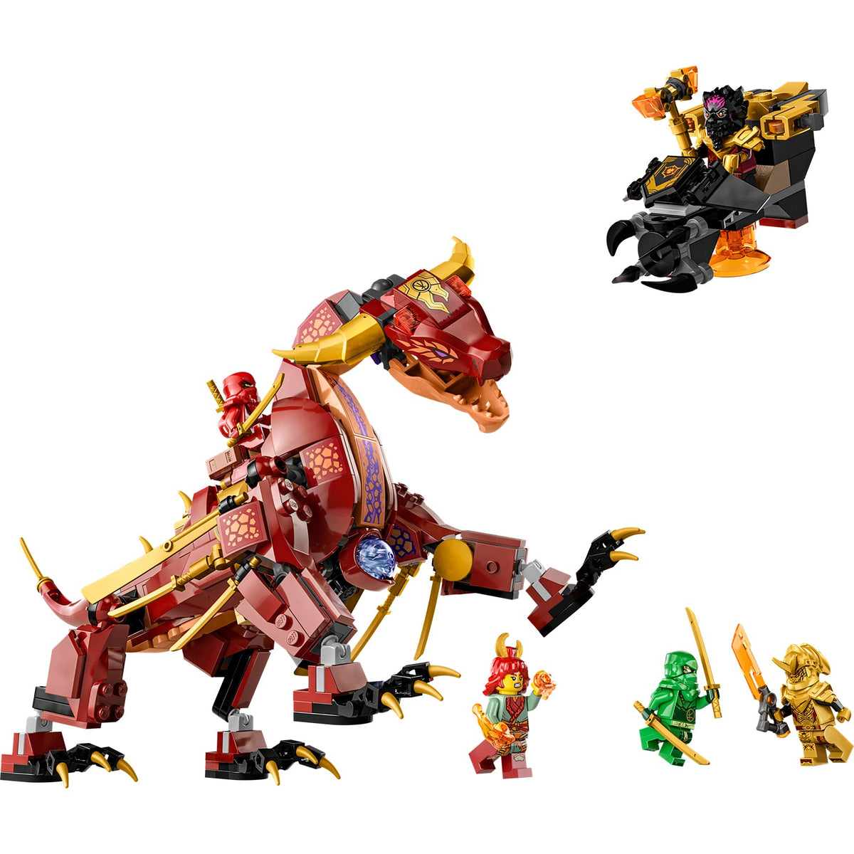 LEGO? NINJAGO? Heatwave Transforming Lava Dragon