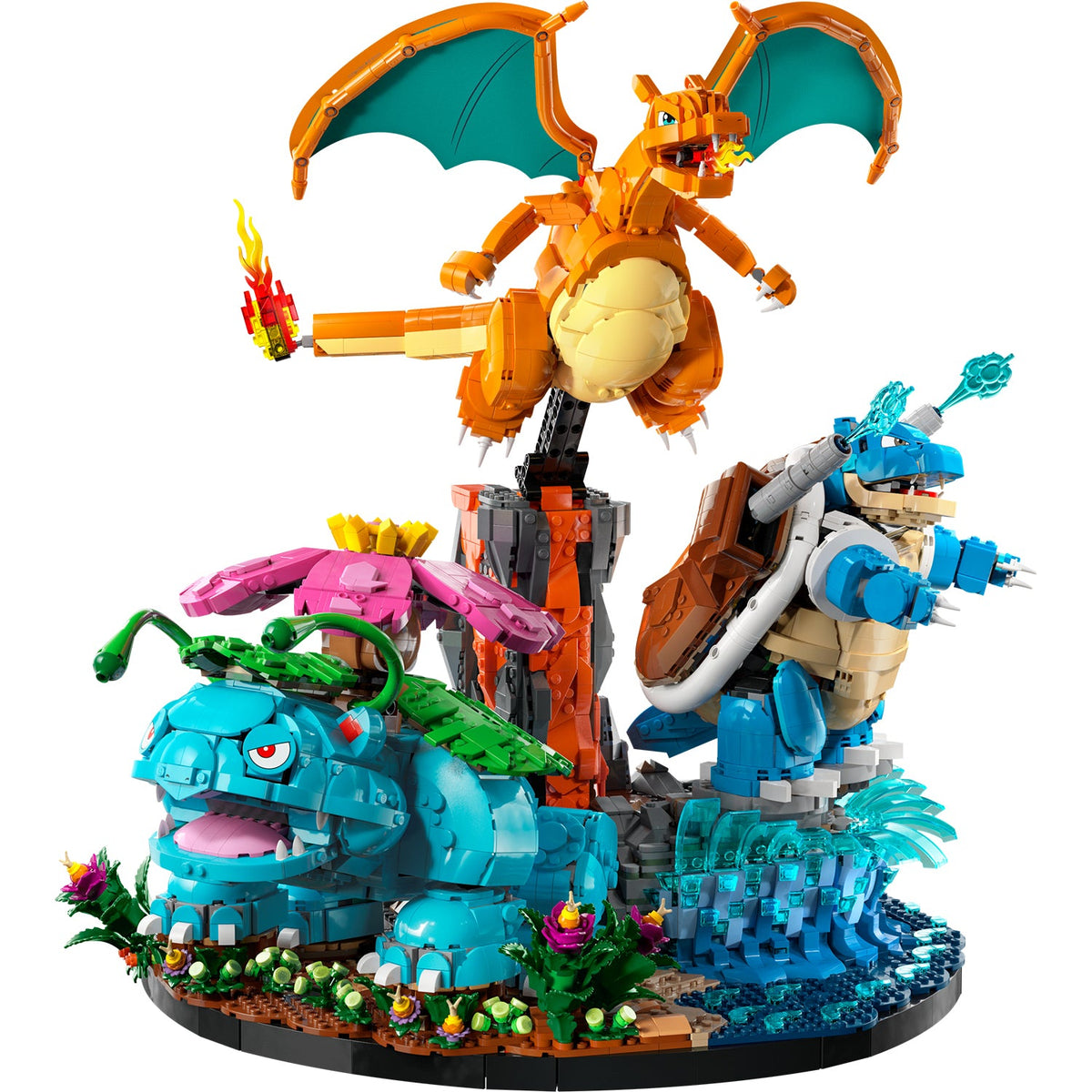 LEGO? Pok¨¦mon? Venusaur, Charizard and Blastoise