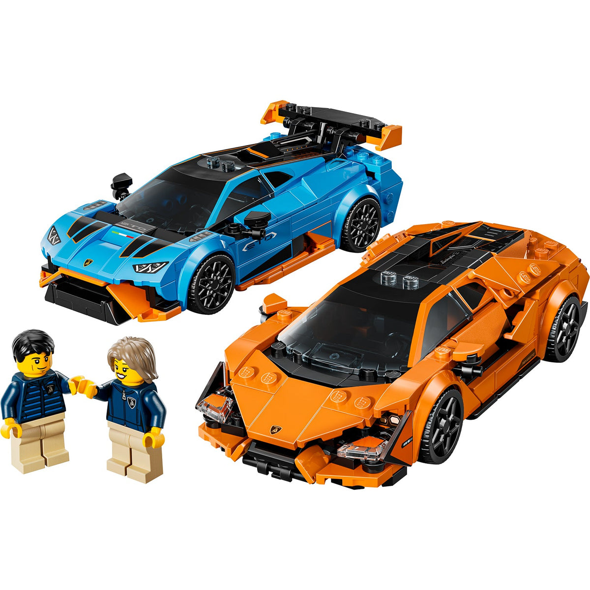 LEGO? Speed Champions Lamborghini Revuelto & Hurac¨¢n STO
