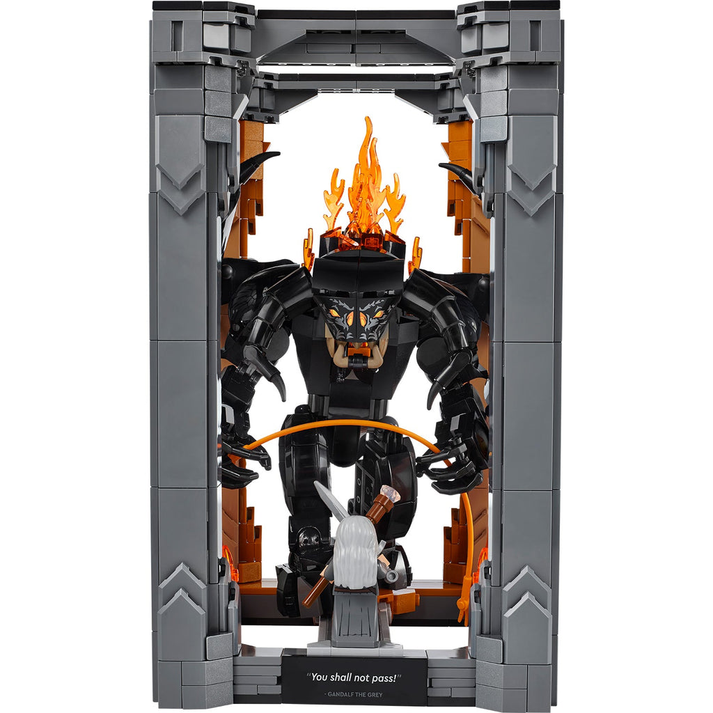 LEGO? Icons The Lord of the Rings: Balrog? Book Nook