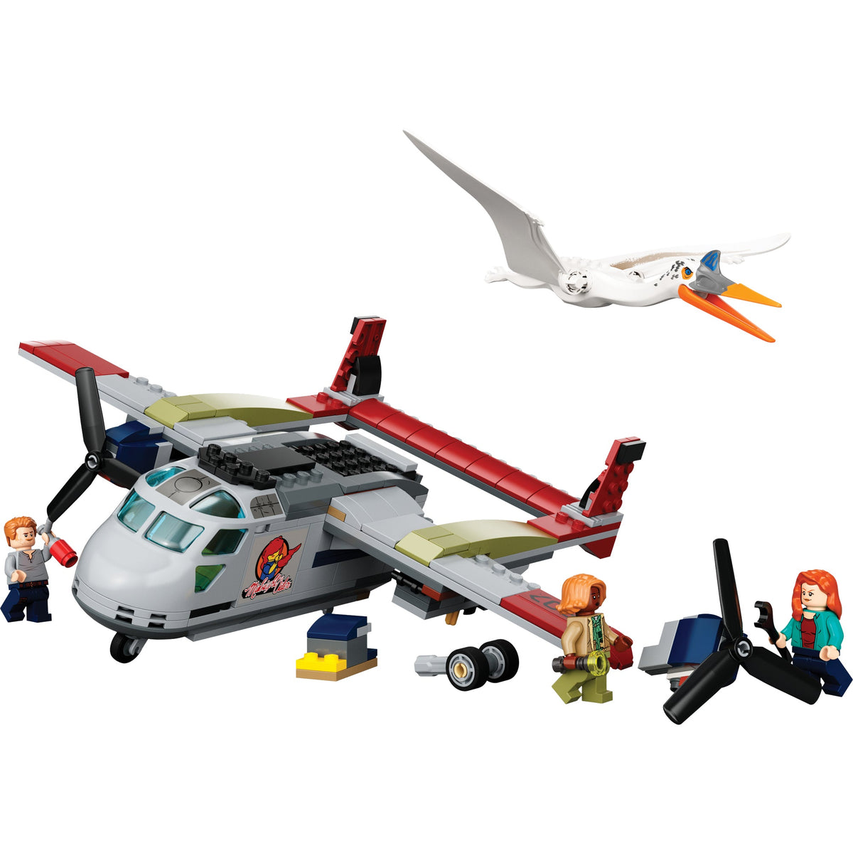 LEGO? Jurassic World Quetzalcoatlus?Plane Ambush