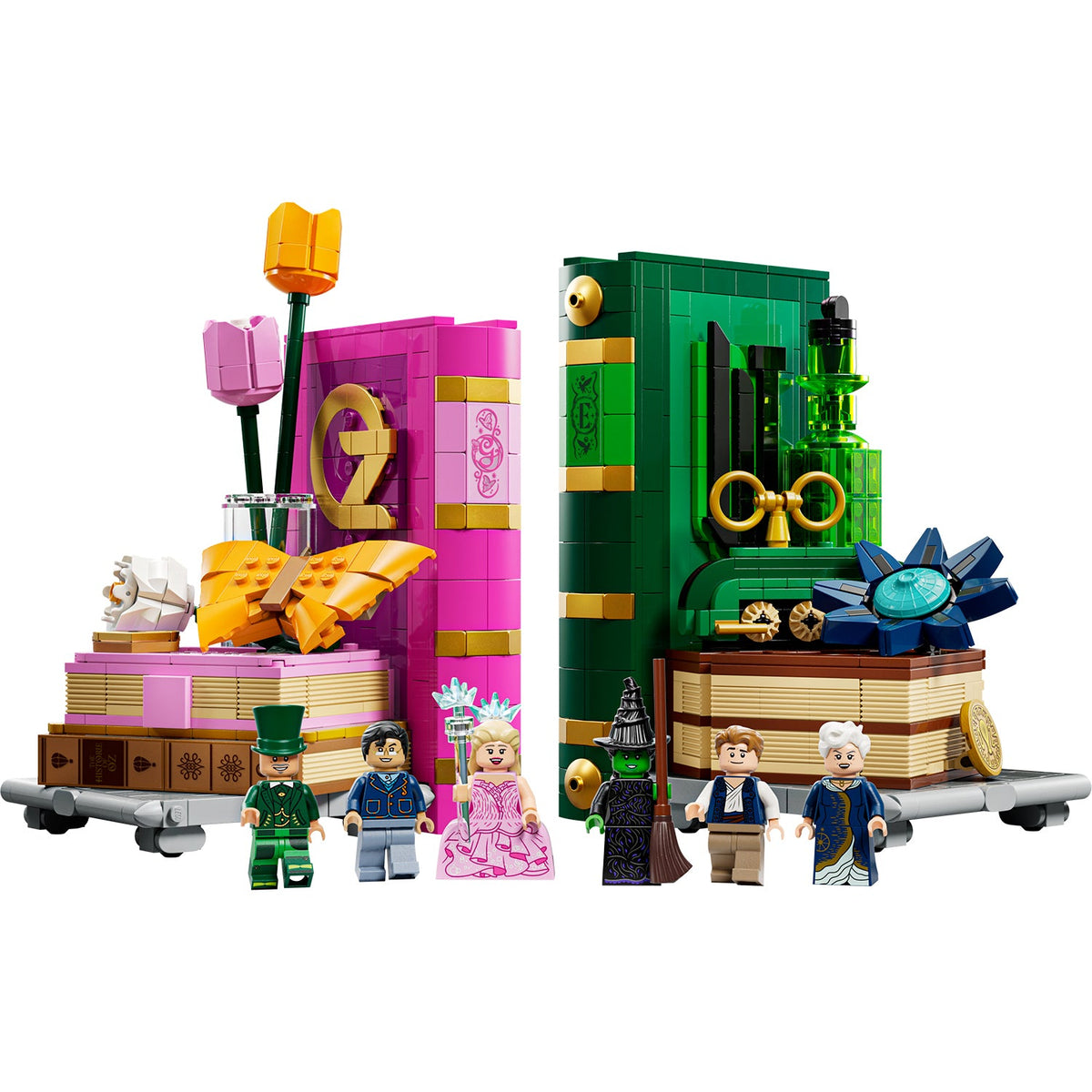LEGO? Wicked Glinda & Elphaba Bookends