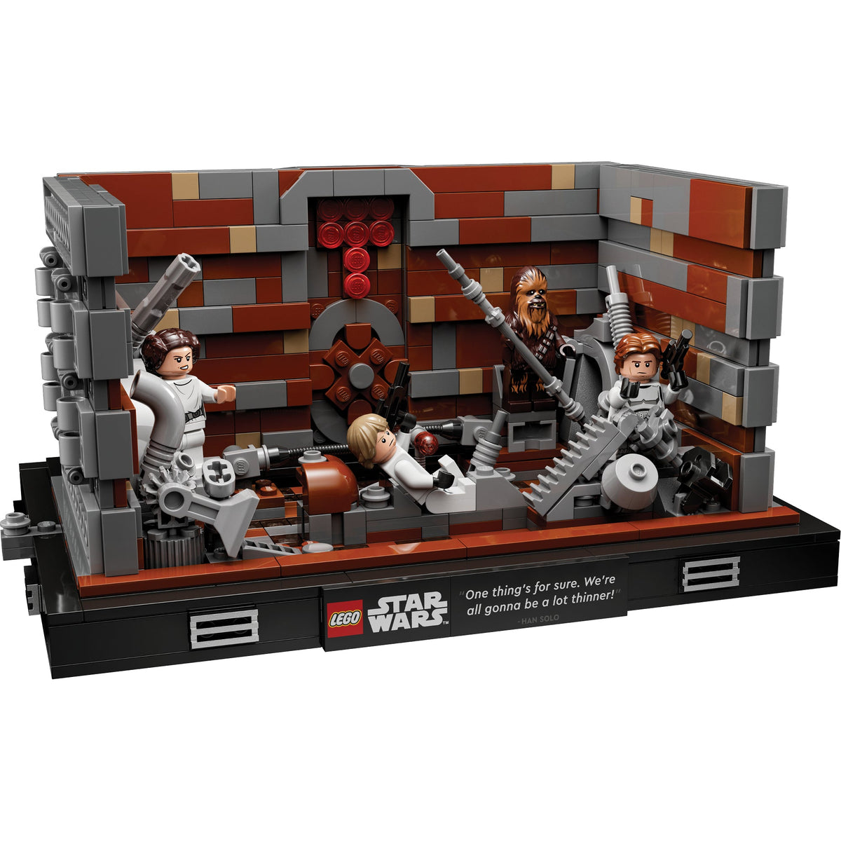 LEGO? Star Wars? Death Star? Trash Compactor Diorama