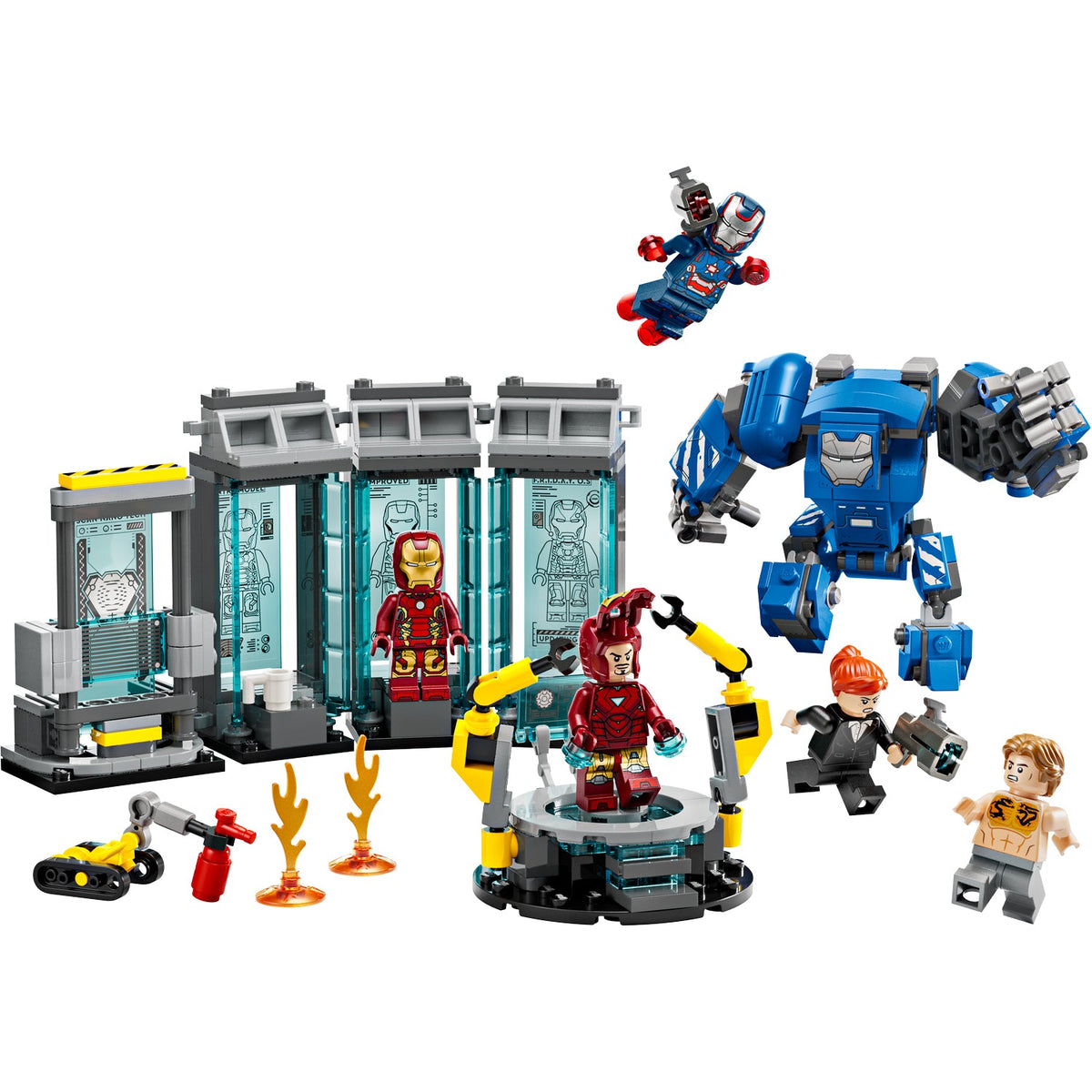 LEGO? ? Marvel Iron Man's Laboratory: Hall of Armour