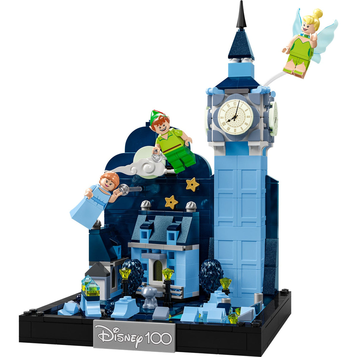 LEGO? | Disney Peter Pan & Wendy's Flight over London