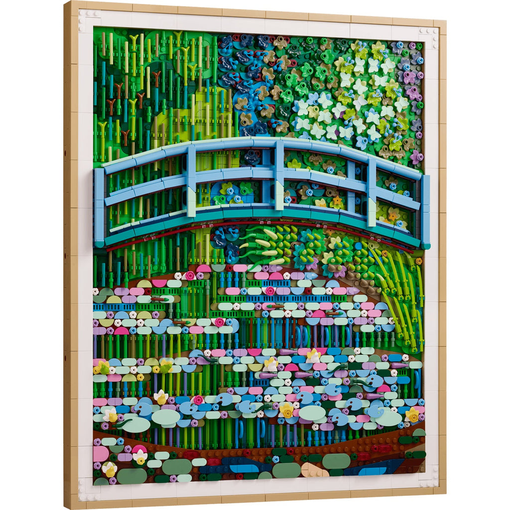 LEGO? Art Claude Monet ¨C Bridge over a Pond of Water Lilies