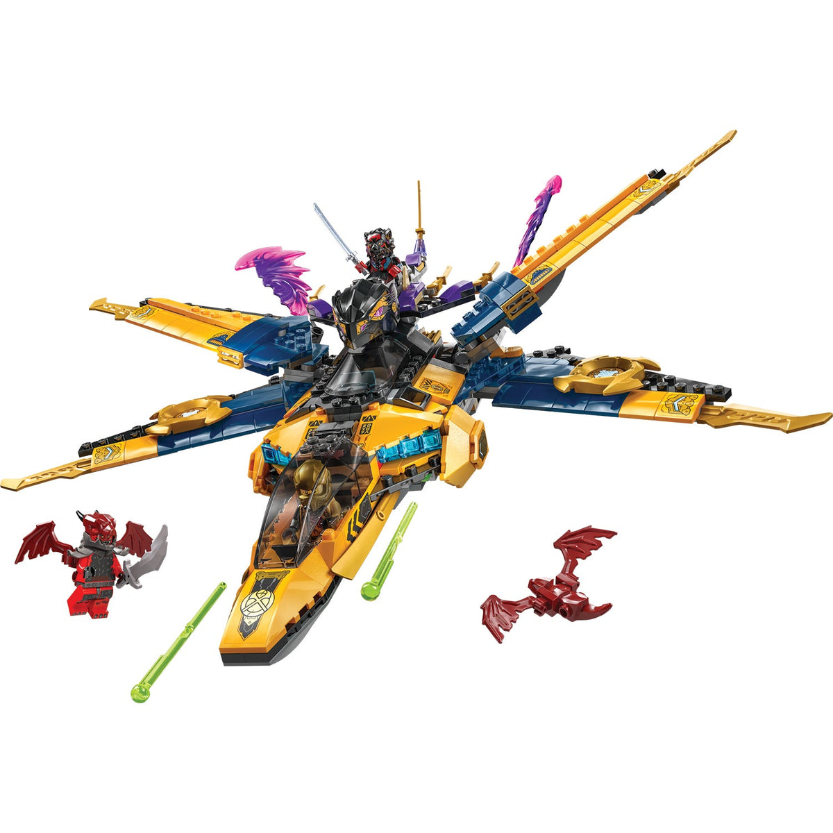 LEGO? NINJAGO? Ras and Arin's Super Storm Jet