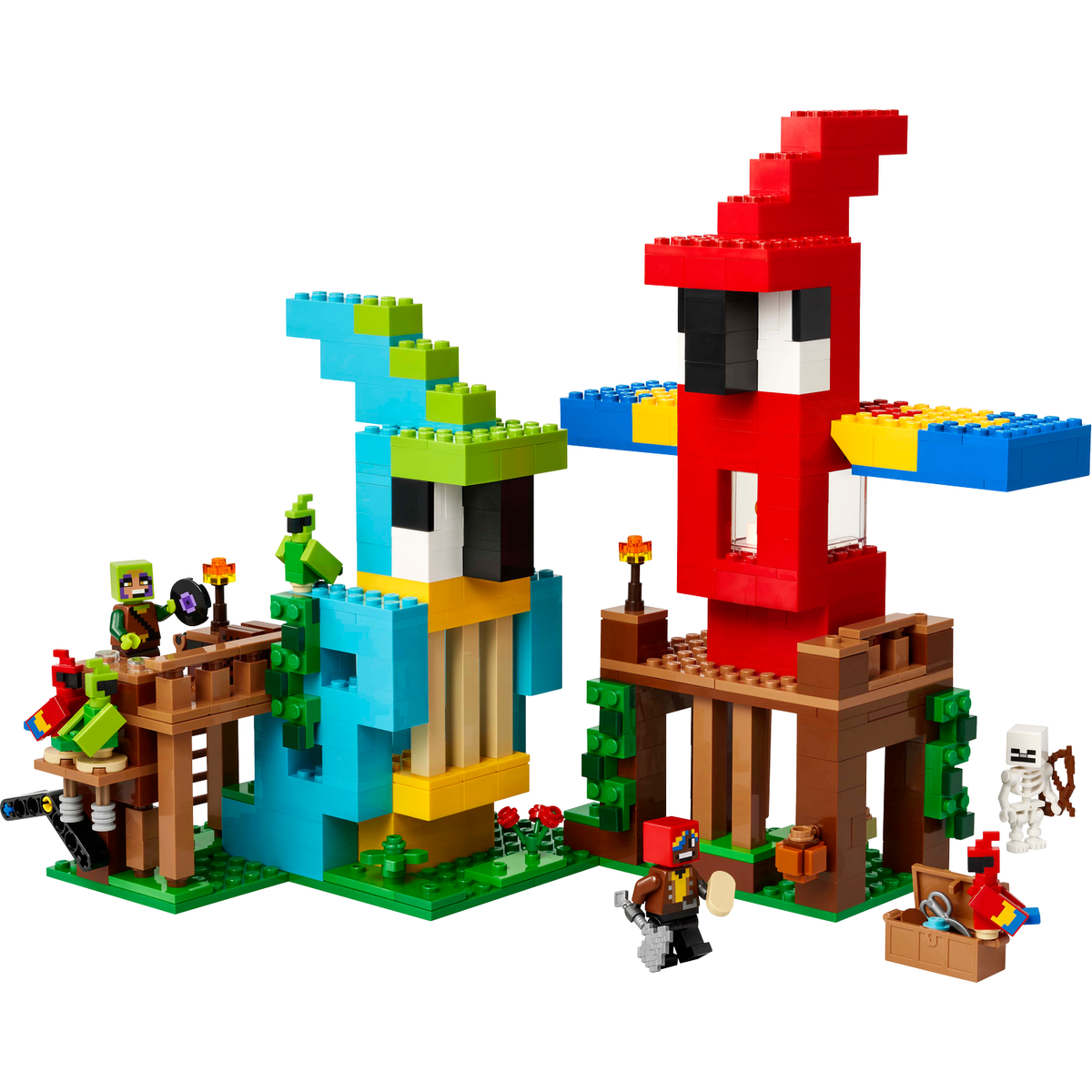 LEGO? Minecraft? The Parrot Houses