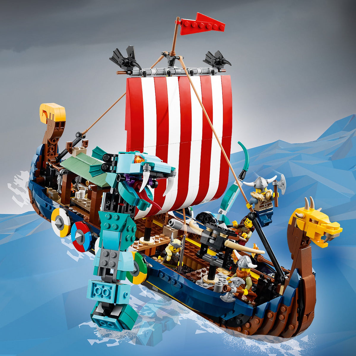 LEGO? Creator 3-in-1 Viking Ship and the Midgard Serpent
