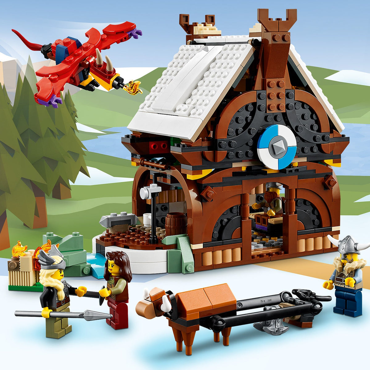 LEGO? Creator 3-in-1 Viking Ship and the Midgard Serpent