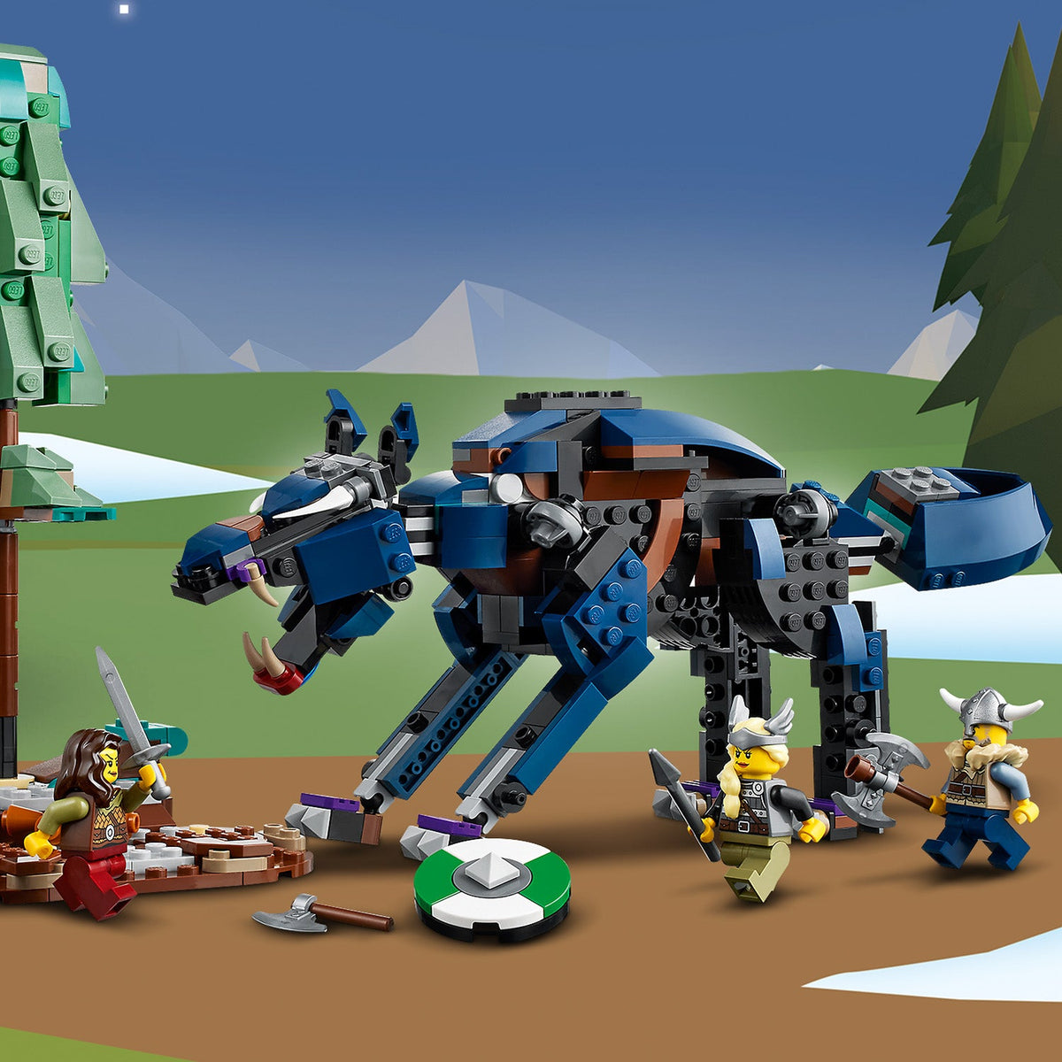 LEGO? Creator 3-in-1 Viking Ship and the Midgard Serpent