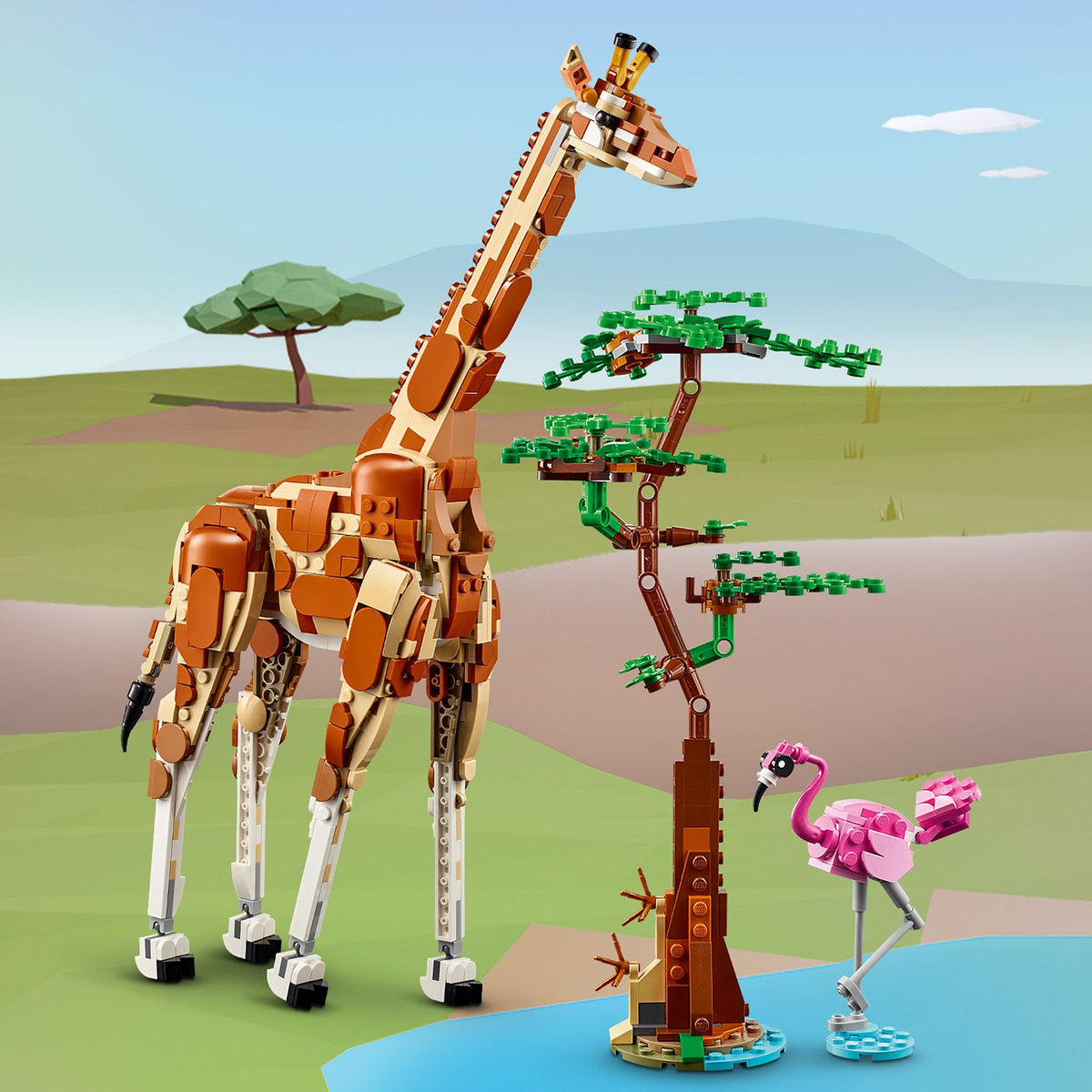 LEGO? Creator 3-in-1 Wild Safari Animals