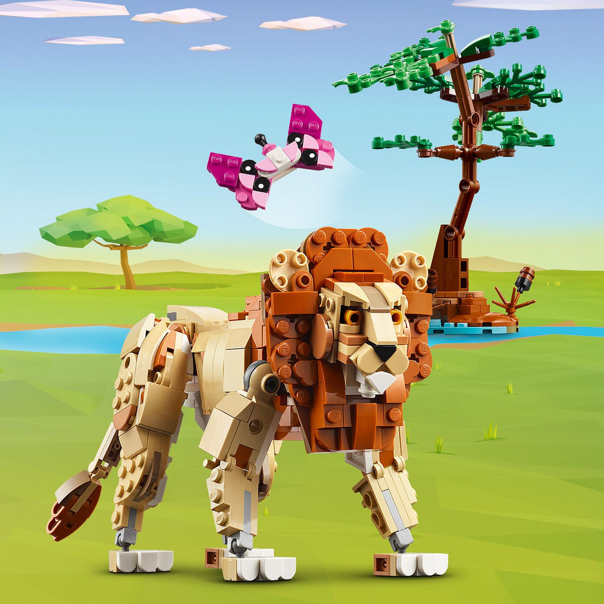 LEGO? Creator 3-in-1 Wild Safari Animals