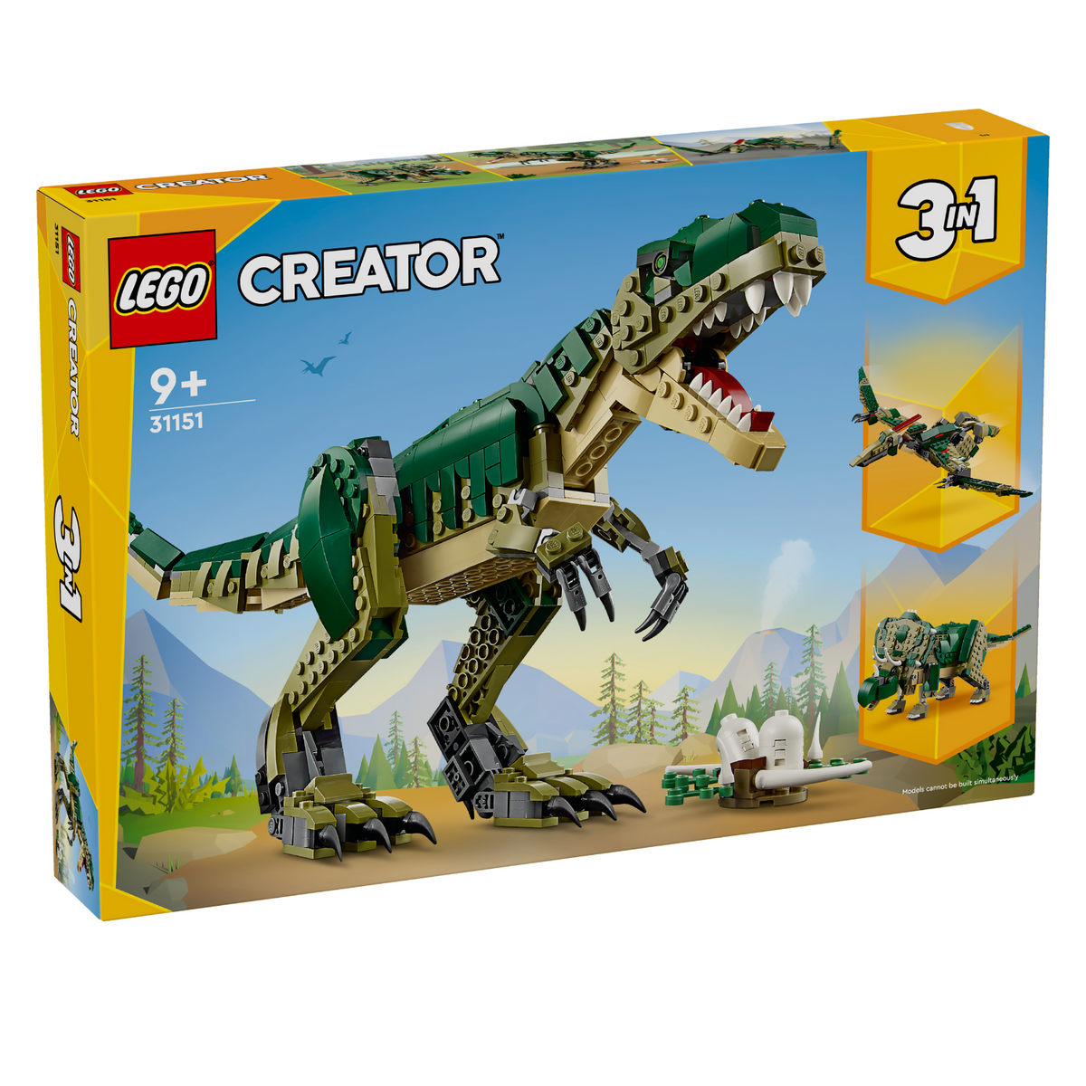 LEGO? Creator 3-in-1 T. rex