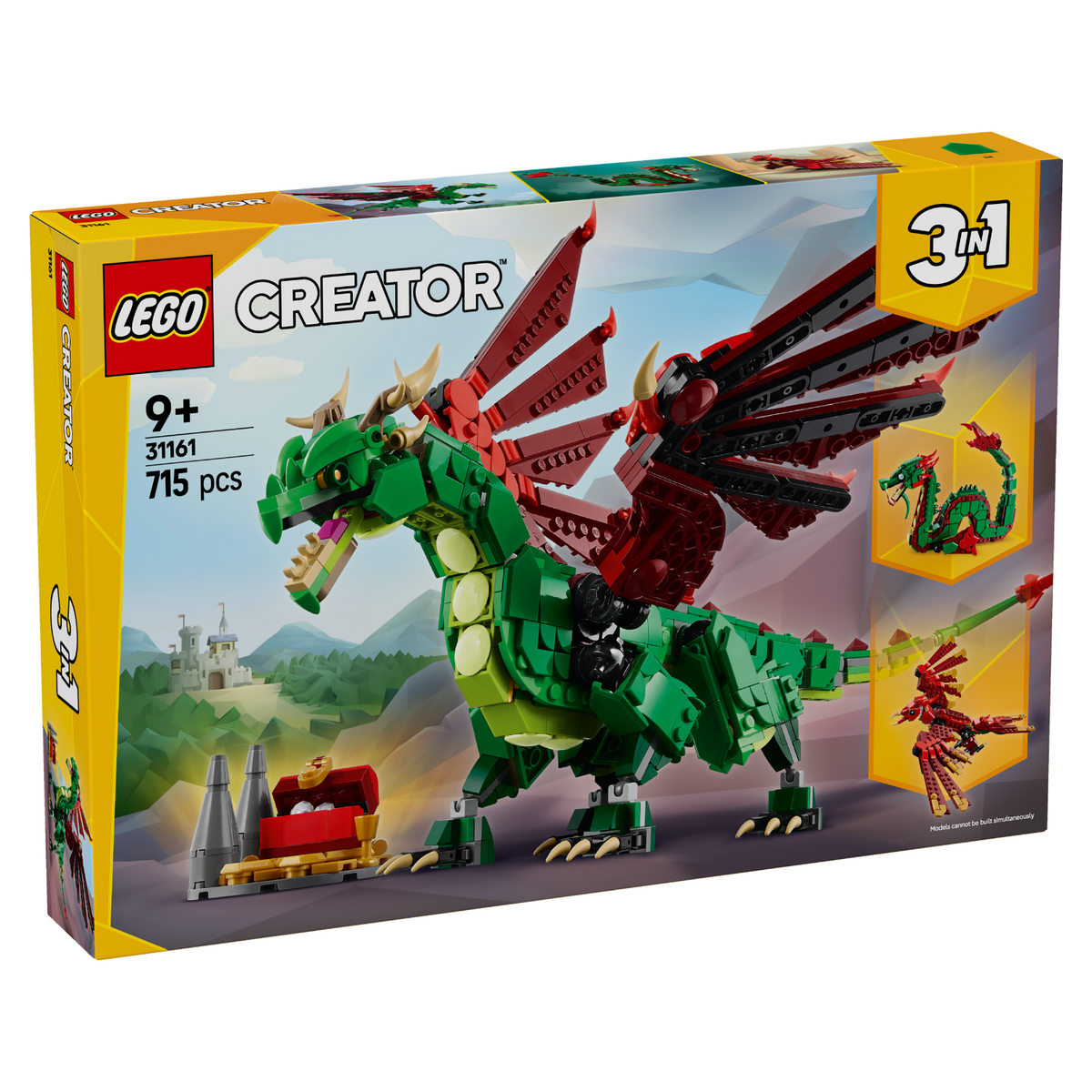 LEGO? Creator 3-in-1 Medieval Dragon