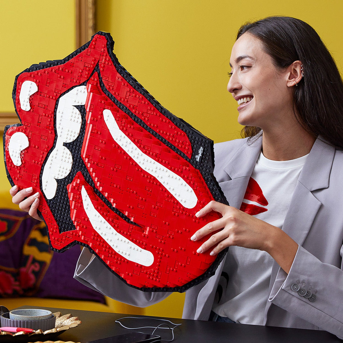 LEGO? Art The Rolling Stones