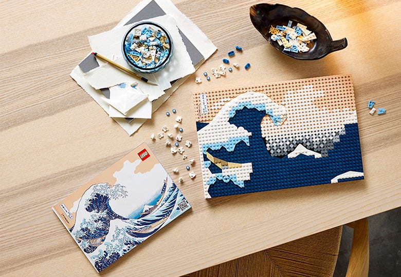LEGO? Art Hokusai - The Great Wave